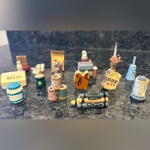 Miniature Kitchen Accessories Set For Printer Tray